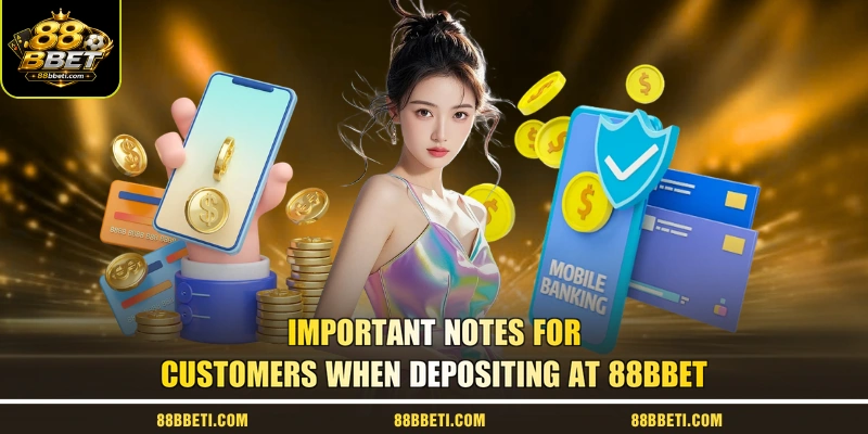 Important Notes For Customers When Depositing At 88BBet