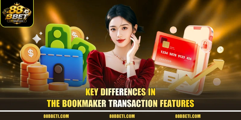Key Differences In The Bookmaker Transaction Features